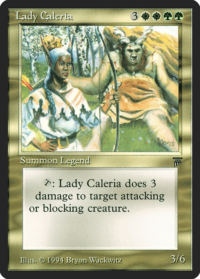 Lady Caleria [Legends] | Chromatic Games