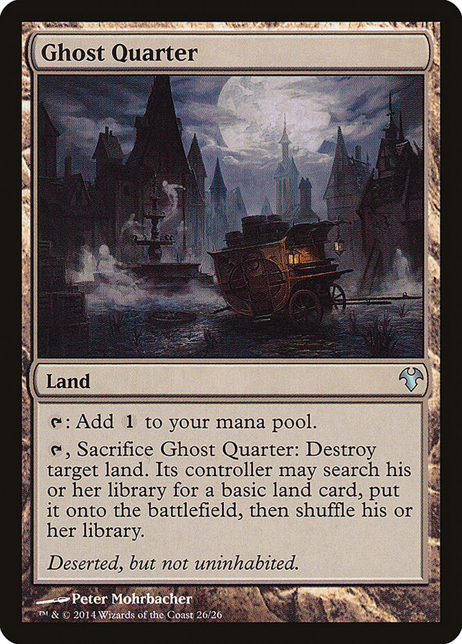 Ghost Quarter [Modern Event Deck 2014] | Chromatic Games