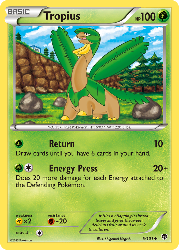 Tropius [Plasma Blast] | Chromatic Games