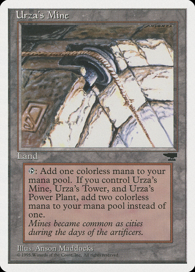 Urza's Mine (Pulley Embedded in Stone) [Chronicles] | Chromatic Games