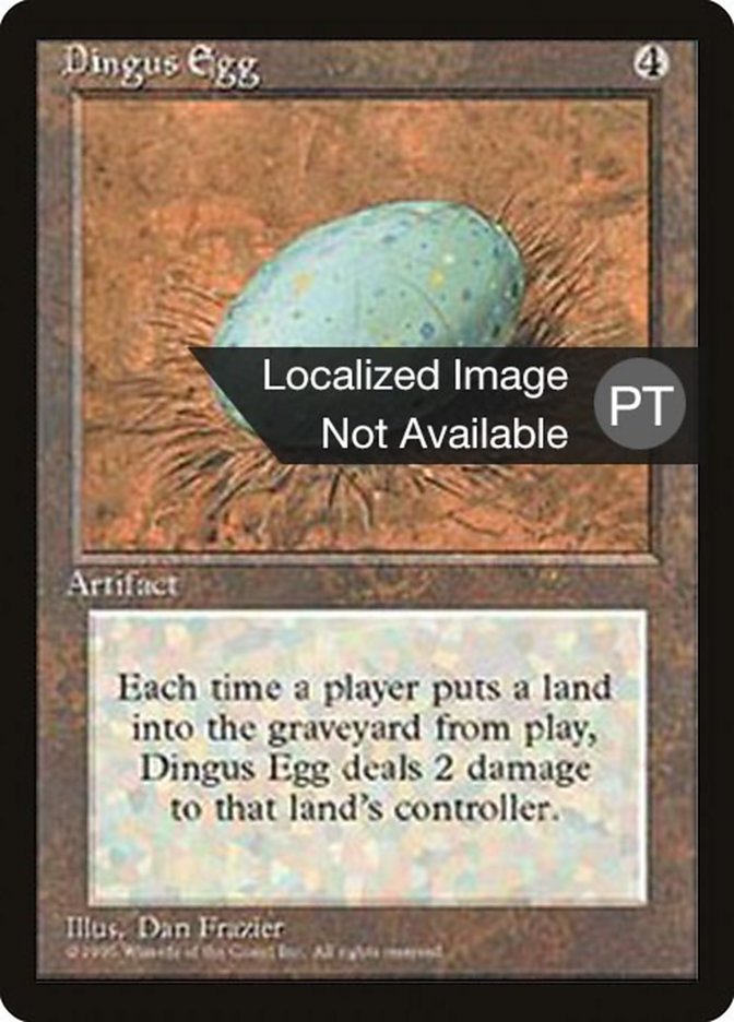 Dingus Egg [Fourth Edition (Foreign Black Border)] | Chromatic Games