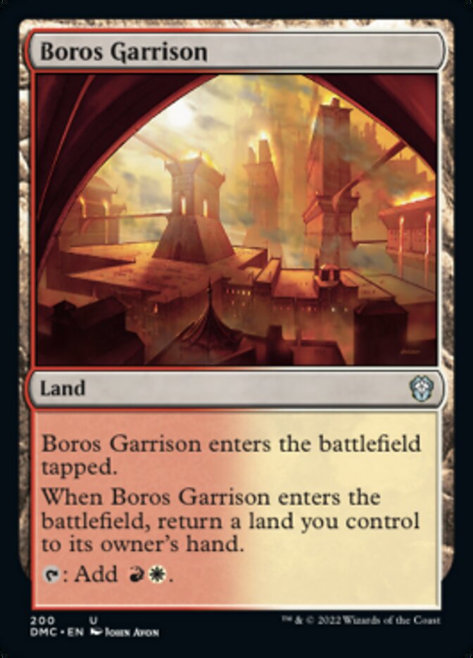 Boros Garrison [Dominaria United Commander] | Chromatic Games