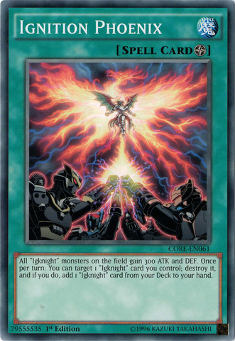 Ignition Phoenix [CORE-EN061] Common | Chromatic Games