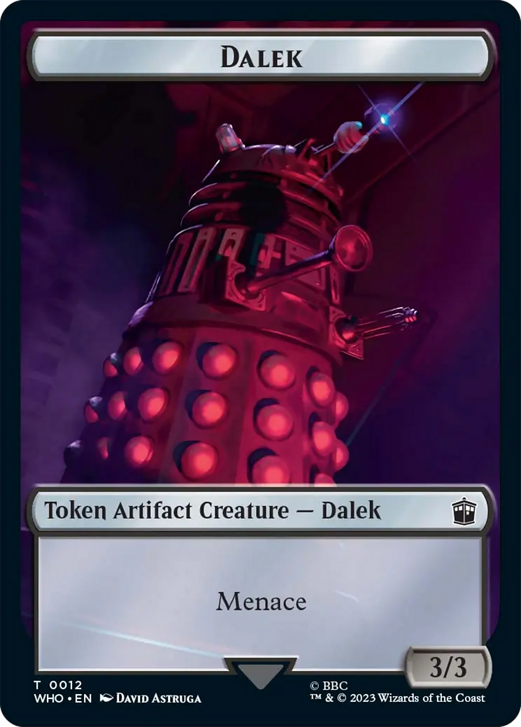 Dalek Token [Doctor Who Tokens] | Chromatic Games