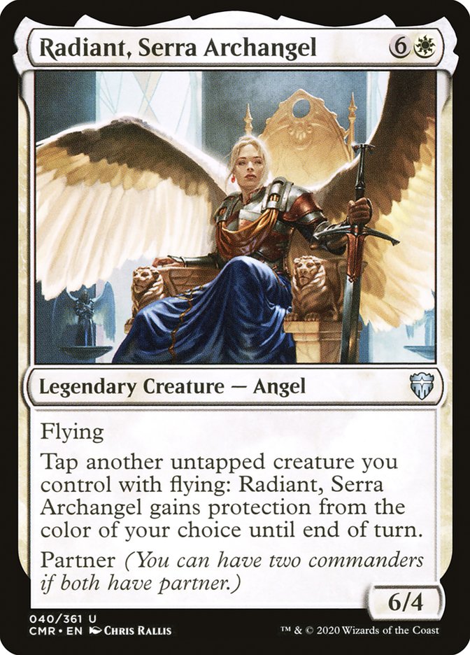 Radiant, Serra Archangel [Commander Legends] | Chromatic Games