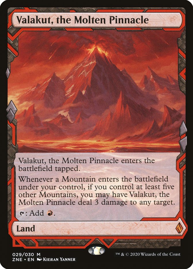 Valakut, the Molten Pinnacle (Expeditions) [Zendikar Rising Expeditions] | Chromatic Games