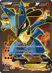 Lucario EX (107/111) [XY: Furious Fists] | Chromatic Games