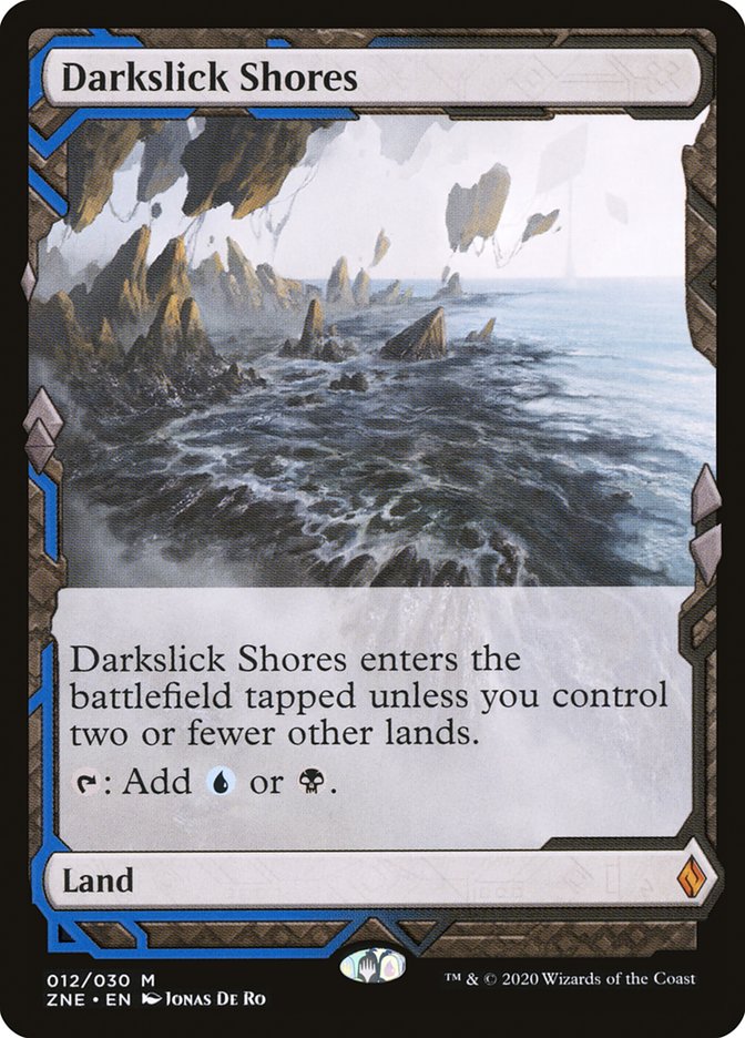 Darkslick Shores (Expeditions) [Zendikar Rising Expeditions] | Chromatic Games