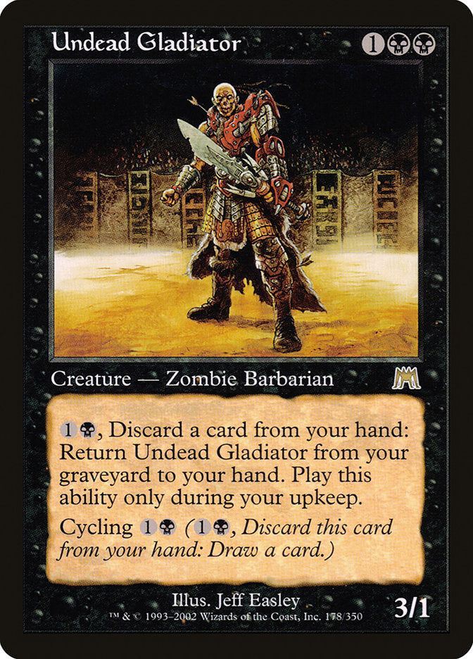 Undead Gladiator [Onslaught] | Chromatic Games