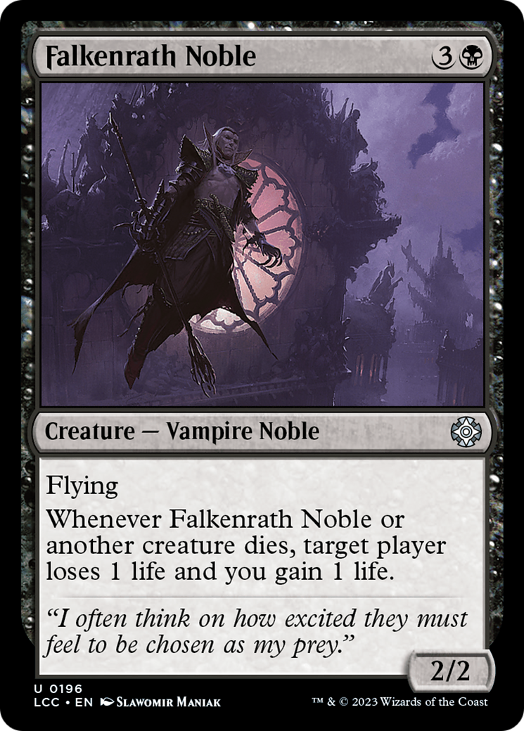 Falkenrath Noble [The Lost Caverns of Ixalan Commander] | Chromatic Games