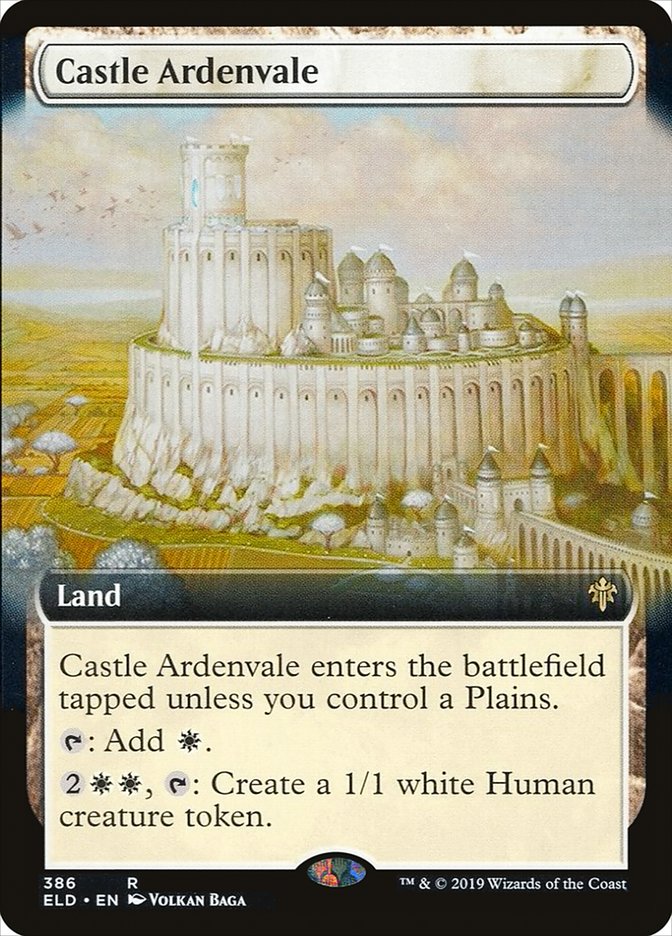 Castle Ardenvale (Extended Art) [Throne of Eldraine] | Chromatic Games