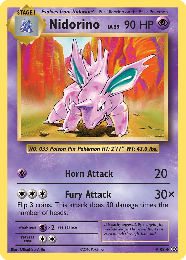 Nidorino [Evolutions] | Chromatic Games