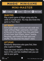 Mini-Master (Magic Minigame) [Commander Legends: Battle for Baldur's Gate Minigame] | Chromatic Games