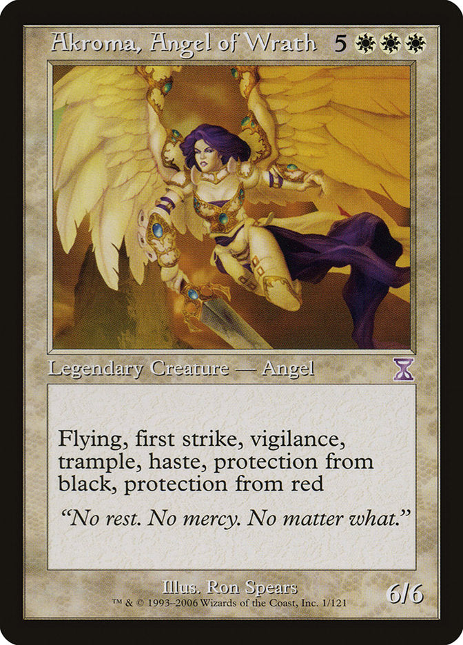 Akroma, Angel of Wrath [Time Spiral Timeshifted] | Chromatic Games