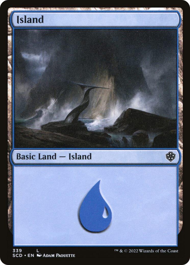 Island (339) [Starter Commander Decks] | Chromatic Games