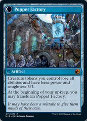 Poppet Stitcher // Poppet Factory [Innistrad: Midnight Hunt] | Chromatic Games