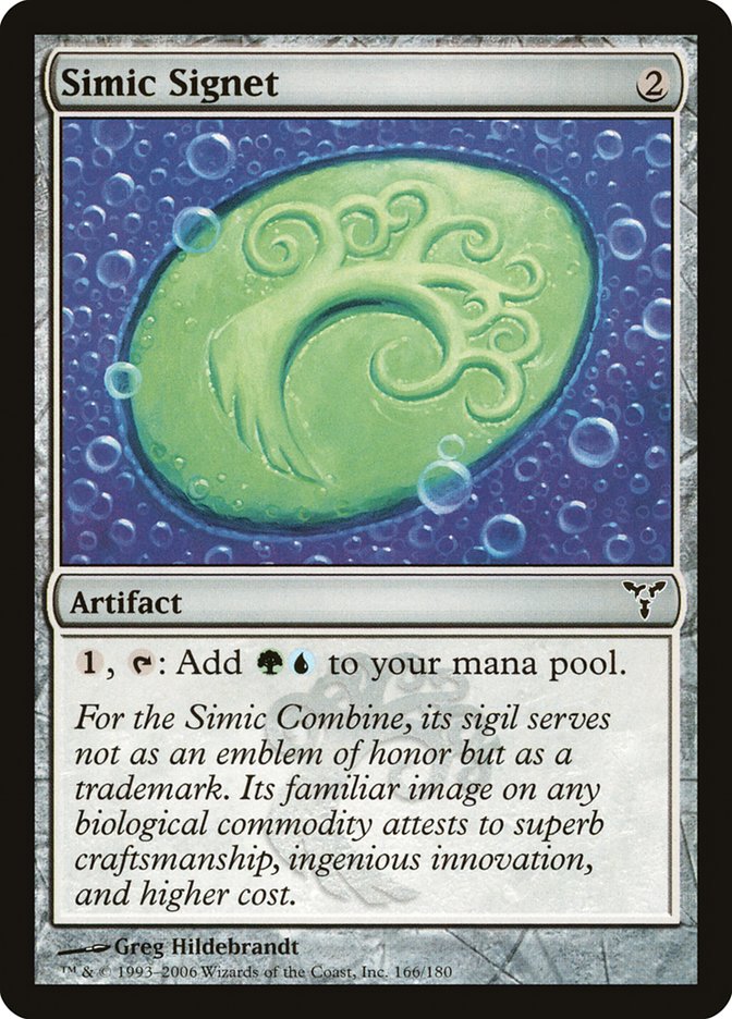 Simic Signet [Dissension] | Chromatic Games