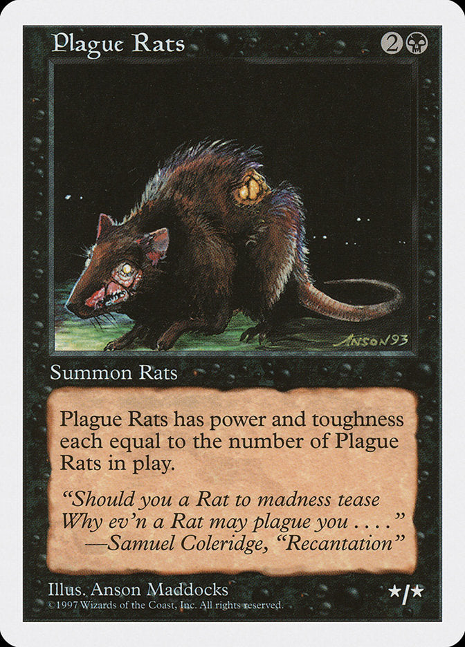 Plague Rats [Fifth Edition] | Chromatic Games