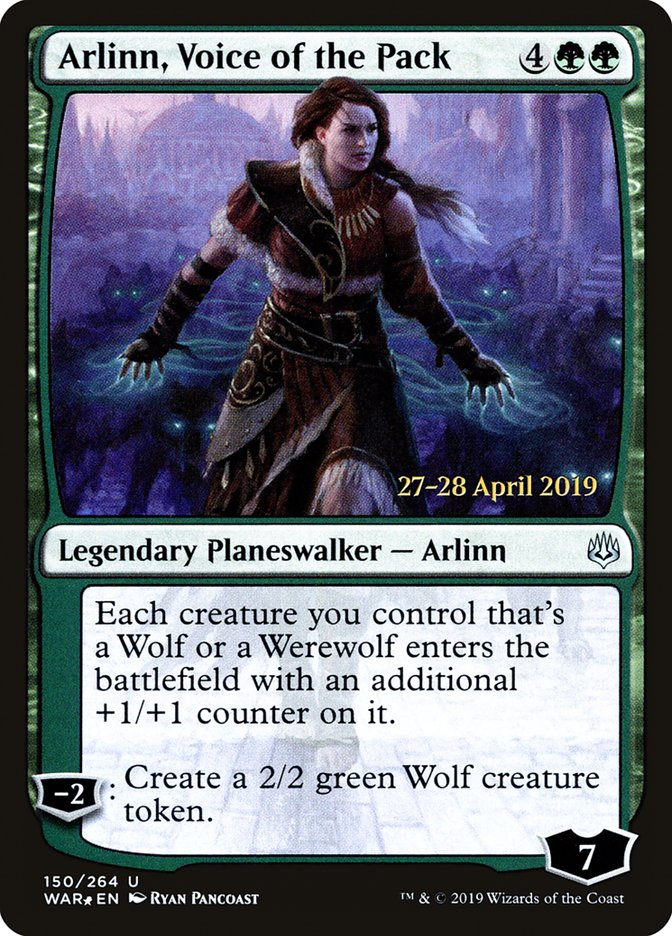 Arlinn, Voice of the Pack [War of the Spark Prerelease Promos] | Chromatic Games