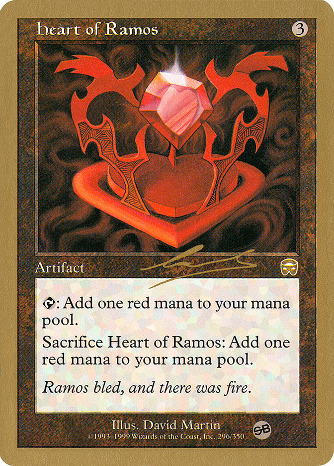 Heart of Ramos (Nicolas Labarre) (SB) [World Championship Decks 2000] | Chromatic Games