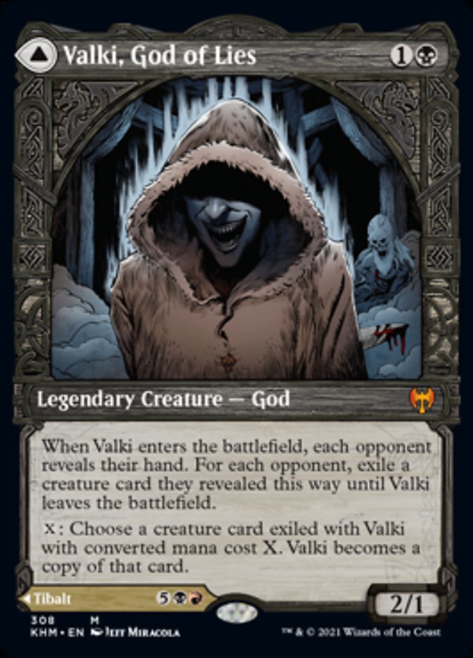 Valki, God of Lies // Tibalt, Cosmic Impostor (Showcase) [Kaldheim] | Chromatic Games