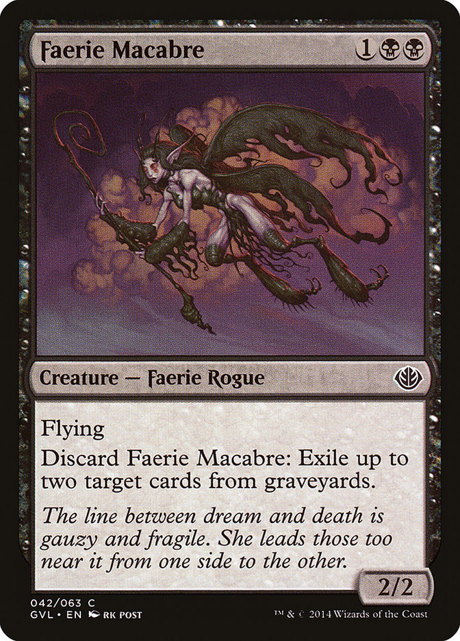 Faerie Macabre (Garruk vs. Liliana) [Duel Decks Anthology] | Chromatic Games