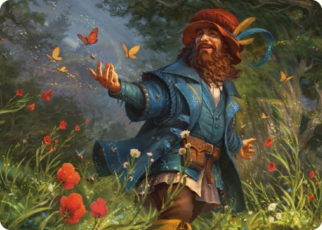 Tom Bombadil Art Card [The Lord of the Rings: Tales of Middle-earth Art Series] | Chromatic Games