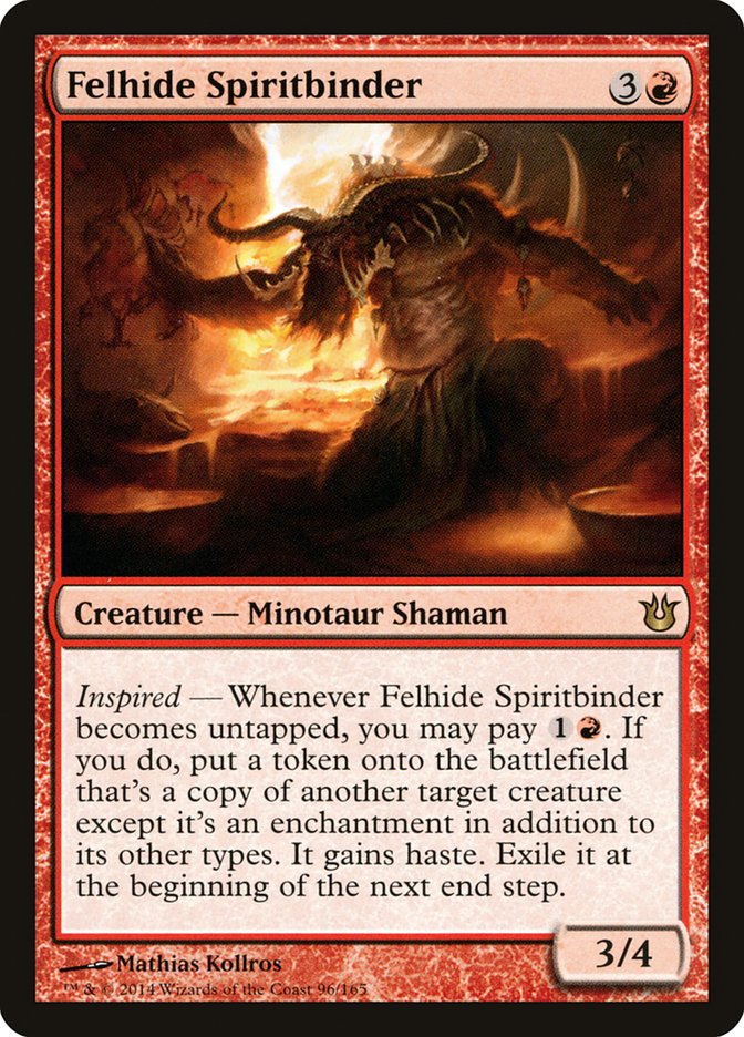 Felhide Spiritbinder [Born of the Gods] | Chromatic Games