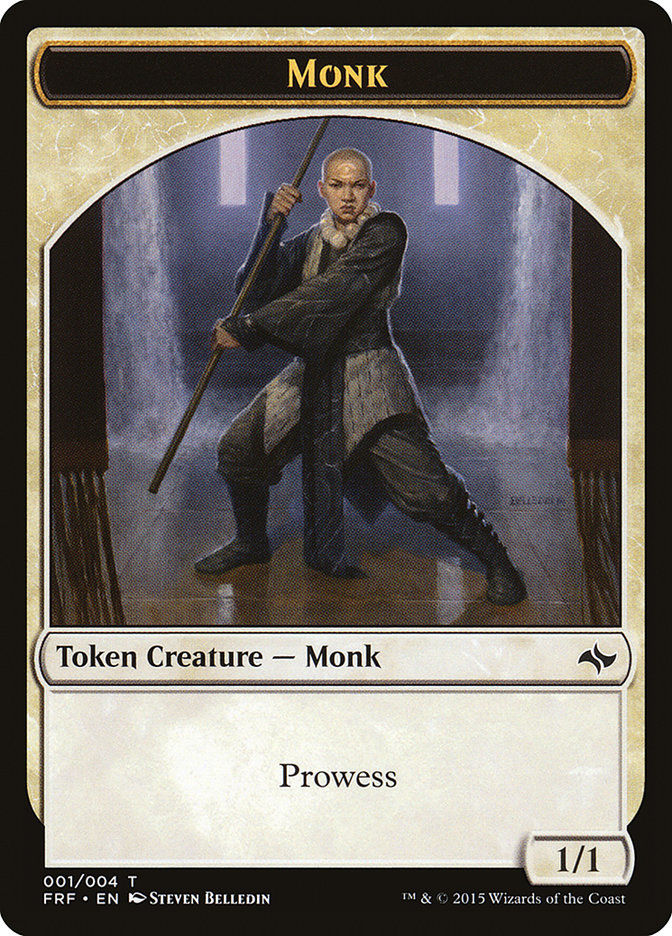 Monk Token [Fate Reforged Tokens] | Chromatic Games