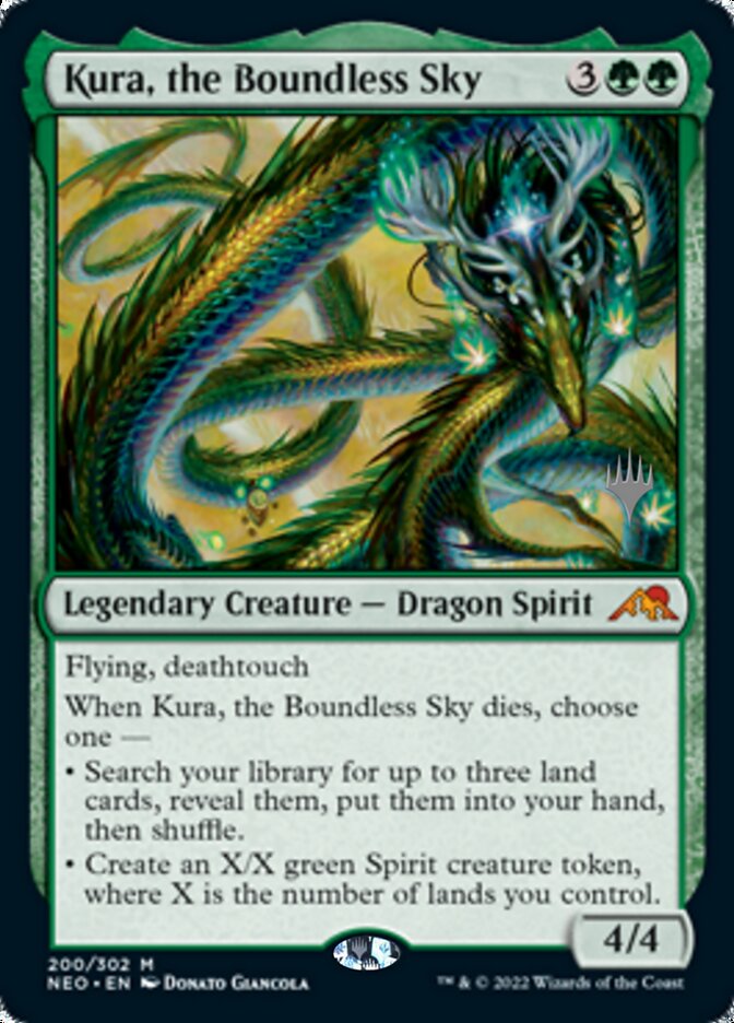 Kura, the Boundless Sky (Promo Pack) [Kamigawa: Neon Dynasty Promos] | Chromatic Games