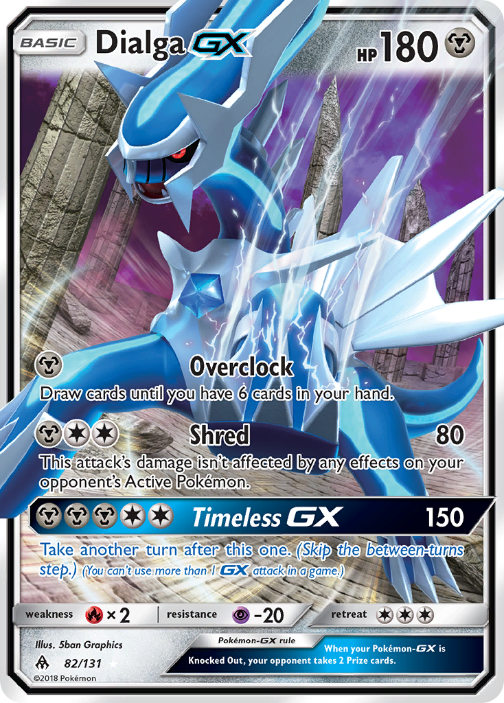 Dialga GX [Forbidden Light] | Chromatic Games