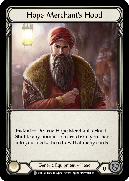 Hope Merchant's Hood [U-WTR151] (Welcome to Rathe Unlimited)  Unlimited Rainbow Foil | Chromatic Games