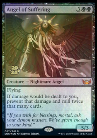 Angel of Suffering [Streets of New Capenna Prerelease Promos] | Chromatic Games