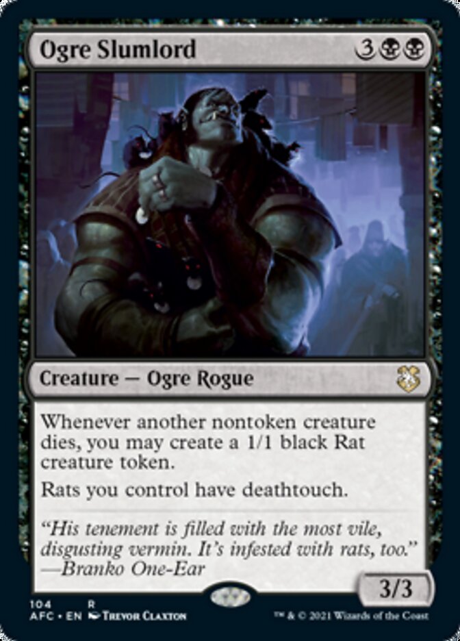 Ogre Slumlord [Dungeons & Dragons: Adventures in the Forgotten Realms Commander] | Chromatic Games