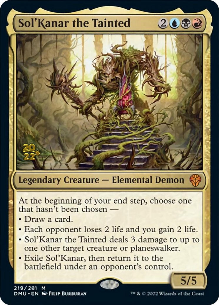 Sol'Kanar the Tainted [Dominaria United Prerelease Promos] | Chromatic Games