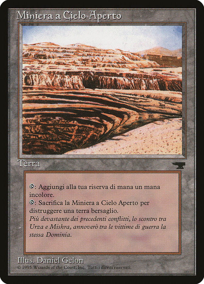 Strip Mine (Italian) - "Miniera a Cielo Aperto" [Rinascimento] | Chromatic Games