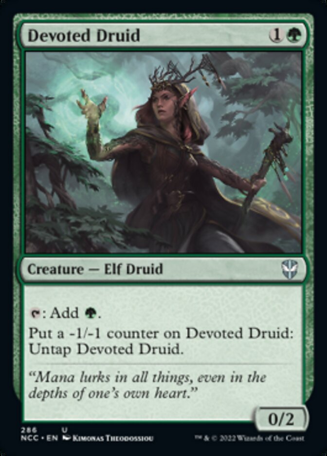 Devoted Druid [Streets of New Capenna Commander] | Chromatic Games