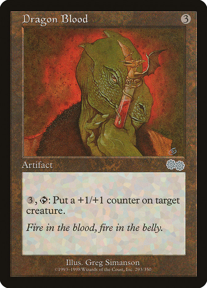 Dragon Blood [Urza's Saga] | Chromatic Games