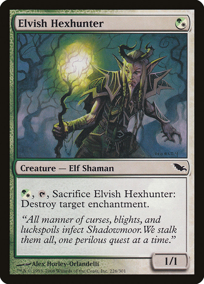 Elvish Hexhunter [Shadowmoor] | Chromatic Games