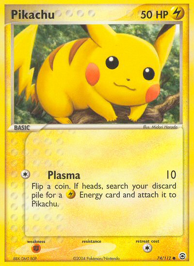 Pikachu (74/112) [EX: FireRed & LeafGreen] | Chromatic Games