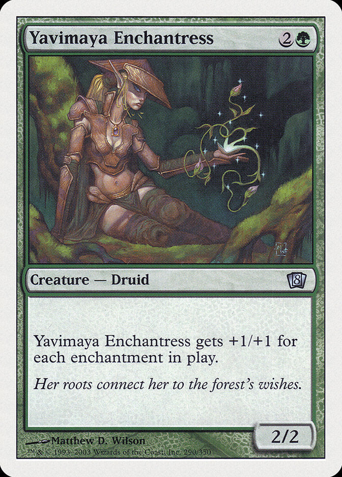 Yavimaya Enchantress [Eighth Edition] | Chromatic Games