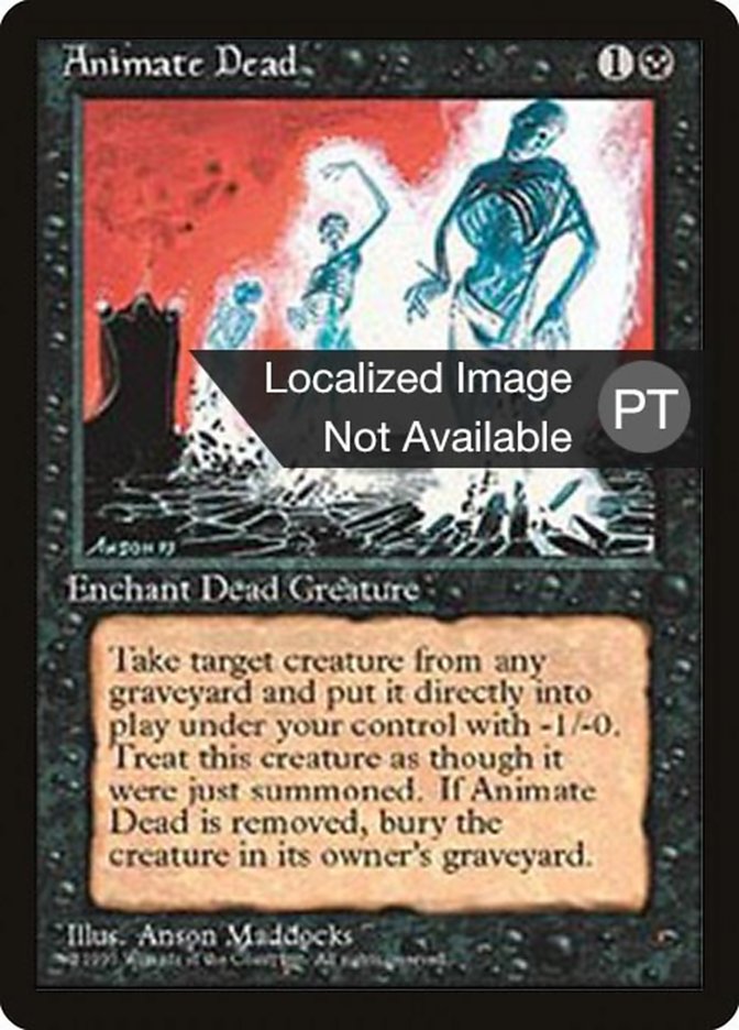 Animate Dead [Fourth Edition (Foreign Black Border)] | Chromatic Games