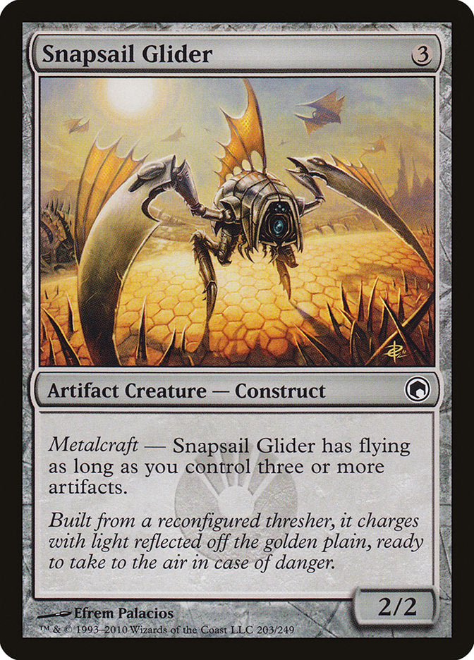 Snapsail Glider [Scars of Mirrodin] | Chromatic Games