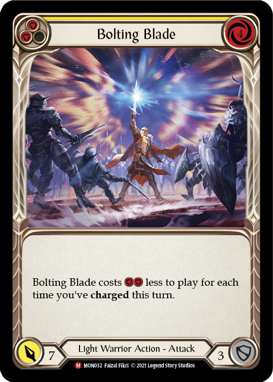 Bolting Blade [MON032] (Monarch)  1st Edition Normal | Chromatic Games