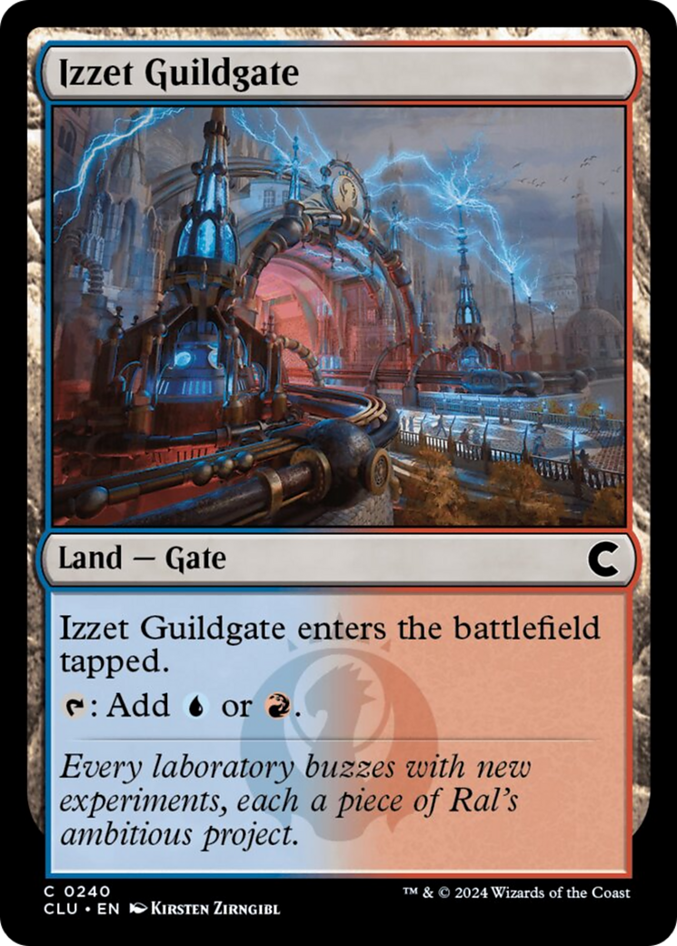 Izzet Guildgate [Ravnica: Clue Edition] | Chromatic Games