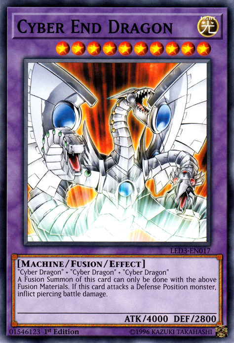 Cyber End Dragon [LED3-EN017] Common | Chromatic Games