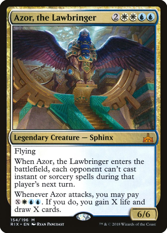 Azor, the Lawbringer [Rivals of Ixalan] | Chromatic Games