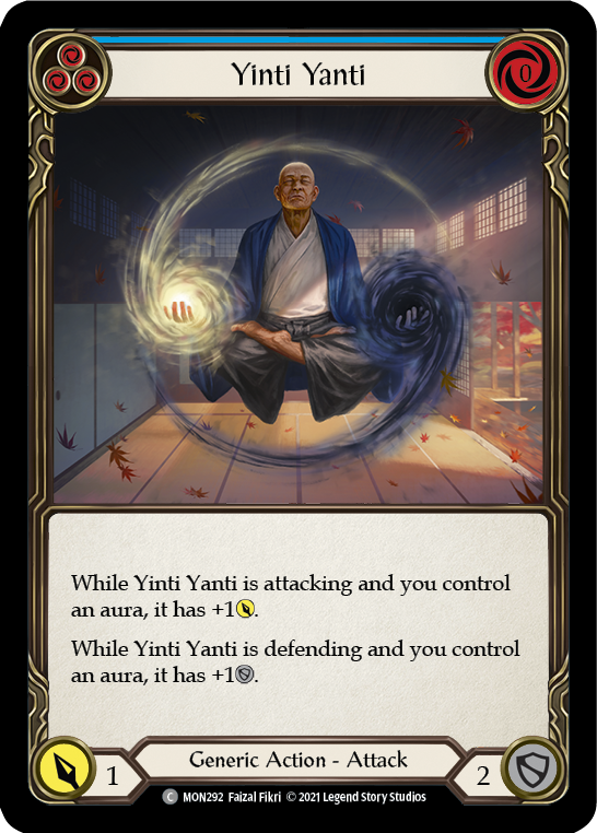 Yinti Yanti (Blue) [MON292] (Monarch)  1st Edition Normal | Chromatic Games