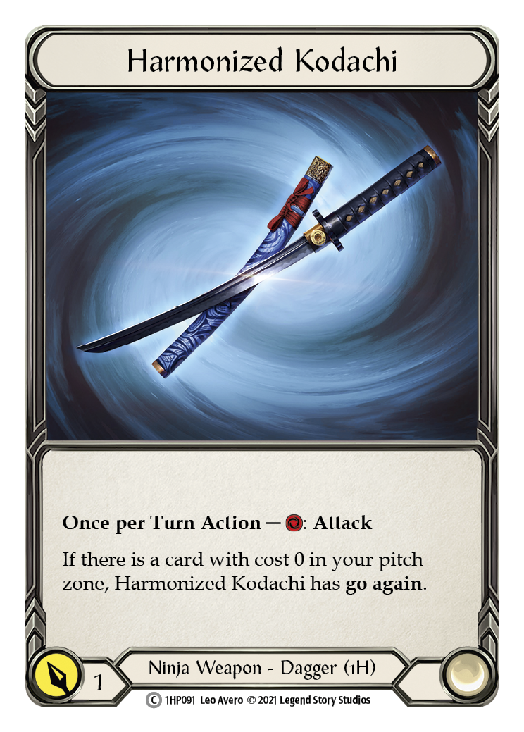 Harmonized Kodachi (Left) [1HP091] (History Pack 1) | Chromatic Games