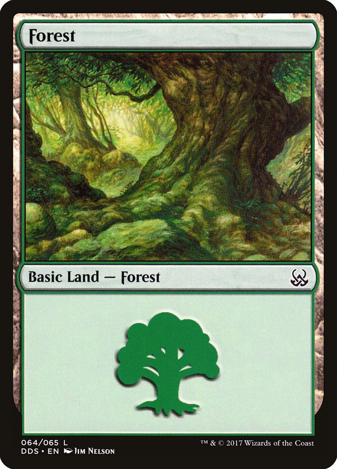 Forest (64) [Duel Decks: Mind vs. Might] | Chromatic Games